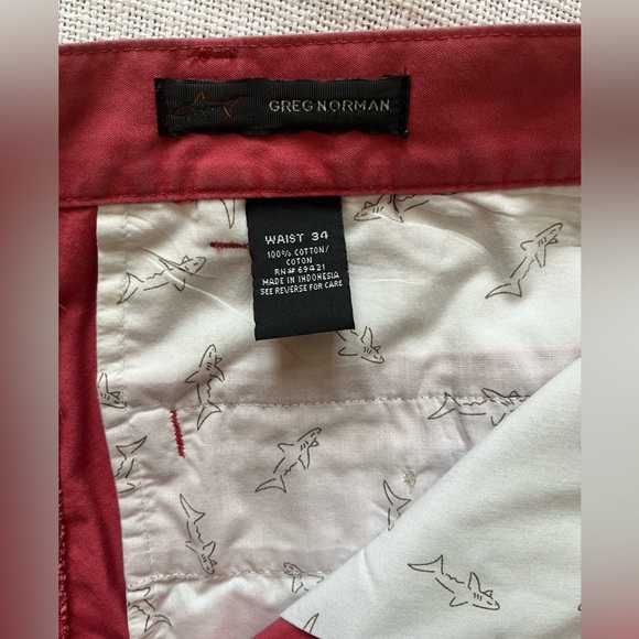 Vintage coral men’s shorts - Picture 3 of 9